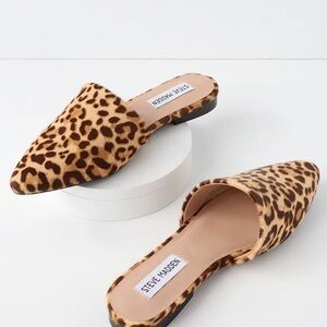 Steve Madden Animal Print Women's Mules